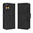 Custodia Portafoglio In Pelle Cover con Supporto BY3 per Oppo Reno8 T 4G Nero