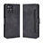 Custodia Portafoglio In Pelle Cover con Supporto BY3 per Realme 8i Nero