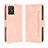 Custodia Portafoglio In Pelle Cover con Supporto BY3 per Realme 8i Rosa