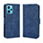 Custodia Portafoglio In Pelle Cover con Supporto BY3 per Realme 9 Pro+ Plus 5G Blu