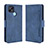 Custodia Portafoglio In Pelle Cover con Supporto BY3 per Realme C21 Blu