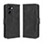 Custodia Portafoglio In Pelle Cover con Supporto BY3 per Realme C33 (2023) Nero