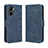 Custodia Portafoglio In Pelle Cover con Supporto BY3 per Realme C33 Blu