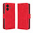 Custodia Portafoglio In Pelle Cover con Supporto BY3 per Realme GT Neo5 SE 5G Rosso