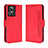 Custodia Portafoglio In Pelle Cover con Supporto BY3 per Realme GT2 Master Explorer Rosso