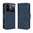 Custodia Portafoglio In Pelle Cover con Supporto BY3 per Realme GT3 5G Blu