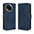 Custodia Portafoglio In Pelle Cover con Supporto BY3 per Realme V50 5G Blu
