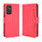 Custodia Portafoglio In Pelle Cover con Supporto BY3 per Samsung Galaxy A05s Rosso