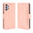 Custodia Portafoglio In Pelle Cover con Supporto BY3 per Samsung Galaxy A13 4G Rosa