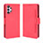 Custodia Portafoglio In Pelle Cover con Supporto BY3 per Samsung Galaxy A13 4G Rosso