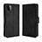 Custodia Portafoglio In Pelle Cover con Supporto BY3 per Samsung Galaxy A22s 5G Nero