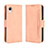 Custodia Portafoglio In Pelle Cover con Supporto BY3 per Samsung Galaxy A23 5G SC-56C Rosa