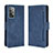 Custodia Portafoglio In Pelle Cover con Supporto BY3 per Samsung Galaxy A52 4G Blu