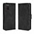 Custodia Portafoglio In Pelle Cover con Supporto BY3 per Samsung Galaxy F02S SM-E025F Nero