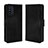 Custodia Portafoglio In Pelle Cover con Supporto BY3 per Samsung Galaxy F52 5G Nero