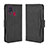 Custodia Portafoglio In Pelle Cover con Supporto BY3 per Samsung Galaxy M31 Prime Edition Nero