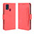 Custodia Portafoglio In Pelle Cover con Supporto BY3 per Samsung Galaxy M31 Prime Edition Rosso