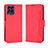 Custodia Portafoglio In Pelle Cover con Supporto BY3 per Samsung Galaxy M53 5G Rosso