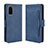 Custodia Portafoglio In Pelle Cover con Supporto BY3 per Samsung Galaxy S20 Blu