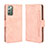 Custodia Portafoglio In Pelle Cover con Supporto BY3 per Samsung Galaxy S20 FE (2022) 5G Rosa