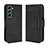 Custodia Portafoglio In Pelle Cover con Supporto BY3 per Samsung Galaxy S22 Plus 5G Nero