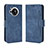 Custodia Portafoglio In Pelle Cover con Supporto BY3 per Sharp Aquos R7s Blu