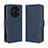 Custodia Portafoglio In Pelle Cover con Supporto BY3 per Sharp Aquos R8 Pro Blu