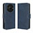 Custodia Portafoglio In Pelle Cover con Supporto BY3 per Sharp Aquos R8s Pro Blu