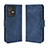 Custodia Portafoglio In Pelle Cover con Supporto BY3 per Vivo V23 5G Blu