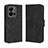 Custodia Portafoglio In Pelle Cover con Supporto BY3 per Vivo V25 5G Nero