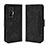 Custodia Portafoglio In Pelle Cover con Supporto BY3 per Vivo X70 5G Nero