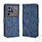 Custodia Portafoglio In Pelle Cover con Supporto BY3 per Vivo X80 Pro 5G Blu