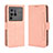 Custodia Portafoglio In Pelle Cover con Supporto BY3 per Vivo X80 Pro 5G Rosa