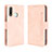 Custodia Portafoglio In Pelle Cover con Supporto BY3 per Vivo Y19 Rosa