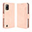 Custodia Portafoglio In Pelle Cover con Supporto BY3 per Wiko Ride 3