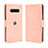 Custodia Portafoglio In Pelle Cover con Supporto BY3 per Xiaomi Black Shark 4 5G Rosa