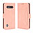 Custodia Portafoglio In Pelle Cover con Supporto BY3 per Xiaomi Black Shark 4S 5G Rosa