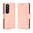 Custodia Portafoglio In Pelle Cover con Supporto BY3 per Xiaomi Mi 10S 5G Rosa