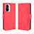 Custodia Portafoglio In Pelle Cover con Supporto BY3 per Xiaomi Mi 11X 5G Rosso