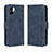 Custodia Portafoglio In Pelle Cover con Supporto BY3 per Xiaomi Poco C50 Blu