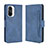 Custodia Portafoglio In Pelle Cover con Supporto BY3 per Xiaomi Poco F3 5G Blu