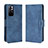 Custodia Portafoglio In Pelle Cover con Supporto BY3 per Xiaomi Poco M4 Pro 5G Blu