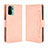 Custodia Portafoglio In Pelle Cover con Supporto BY3 per Xiaomi Poco M5S Rosa