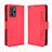 Custodia Portafoglio In Pelle Cover con Supporto BY3 per Xiaomi Poco X3 GT 5G Rosso