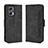 Custodia Portafoglio In Pelle Cover con Supporto BY3 per Xiaomi Poco X4 GT 5G Nero