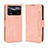 Custodia Portafoglio In Pelle Cover con Supporto BY3 per Xiaomi Poco X4 Pro 5G Rosa