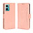 Custodia Portafoglio In Pelle Cover con Supporto BY3 per Xiaomi Redmi 11 Prime 5G Rosa