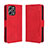 Custodia Portafoglio In Pelle Cover con Supporto BY3 per Xiaomi Redmi 12 4G Rosso