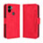 Custodia Portafoglio In Pelle Cover con Supporto BY3 per Xiaomi Redmi A1 Plus Rosso