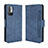 Custodia Portafoglio In Pelle Cover con Supporto BY3 per Xiaomi Redmi Note 10 5G Blu